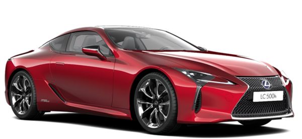 Profil boczny Lexusa LC