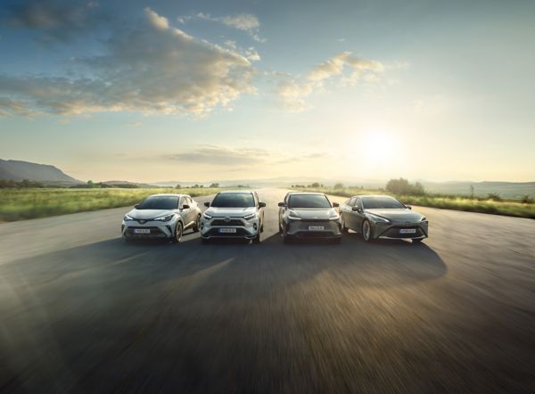 Toyota modellen range