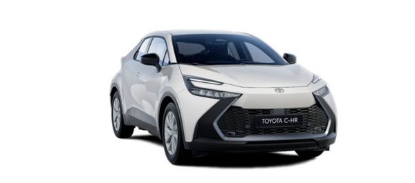 Vooraanzicht van een Toyota C-HR