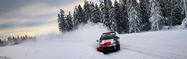 WRC Rally Sweden: TOYOTA GAZOO Racing fourth and fifth after a close snow fight